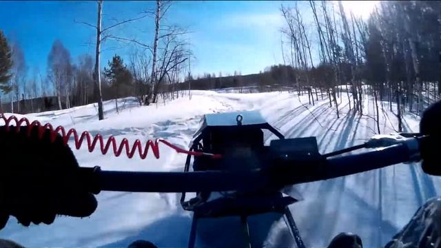 Мотобуксировщик ComboDog Compact с задним модулем. Покатушки, впечатления... смотреть онлайн