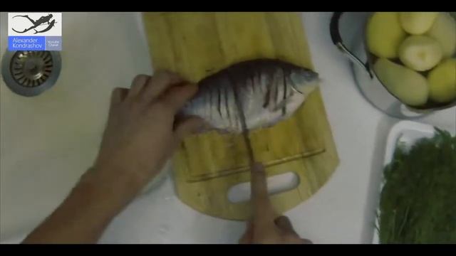 Приготовление костлявой рыбы, как пожарить карася.