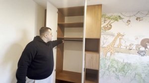 Индивидуальный эксклюзивный распашной шкаф на заказ Минск