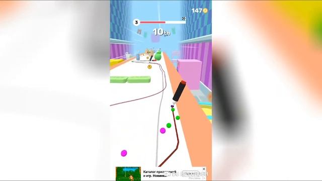 Играем в игру pen run смотреть онлайн