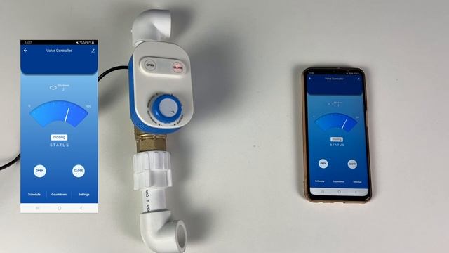 Добавление в приложение и осмотр опций Шаровый кран Ps-Link QT06-20W смотреть онлайн