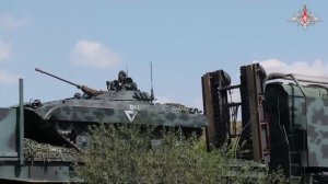 Боевая работа специального поезда «Енисей»