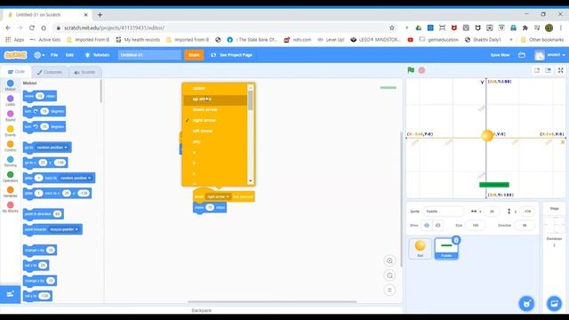 Ping Pong game in Scratch-easy programming for kids смотреть онлайн
