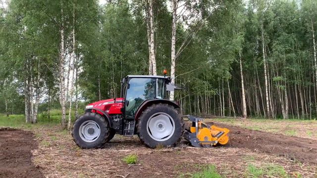 Глубина Имеет Значение- Massey Fergusson 6713 и Mericrusher серии MJ