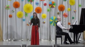 Ю. Антонов "Родные места" - Боровкова Анна, концертмейстер Александр Сазанов