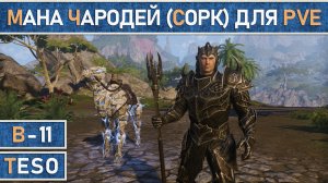 TESO: Мана чародей (Сорк) для PVE. Доступные вещи. Хороший урон. Вполне актуально для 2024 года.