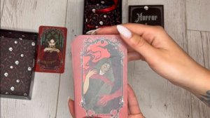 🕷️Обзор колоды Таро Ужасов/ Horror tarot 🥀