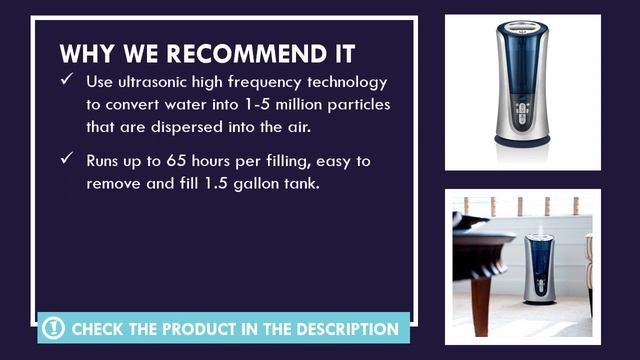 HoMedics Cool & Warm Mist Tower Ultrasonic Humidifier Review - Best Humidifier for Bedroom смотреть онлайн