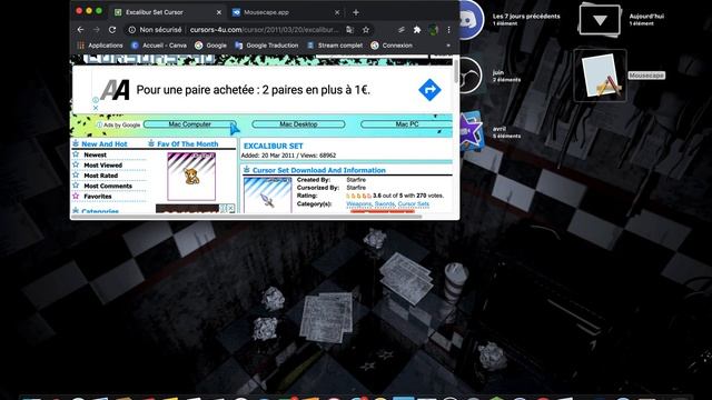 Tuto - Comment Personnaliser Son Curseur De Souris Gratuitement Et Facilement ! ( MAC ) смотреть онлайн