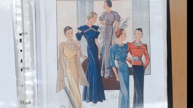 Журнал мод, Франция 1937. Листаем старые журналы с Галиной Коломейко смотреть онлайн