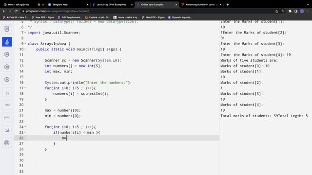 Java tutorial - Maximum and Minimum value in Arrays program in Kashmiri Language - Online lecture смотреть онлайн