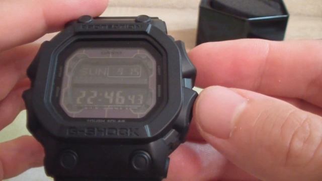 King Of G: Casio G Shock GX-56BB-1ER Брутальный Блэк-аут смотреть онлайн