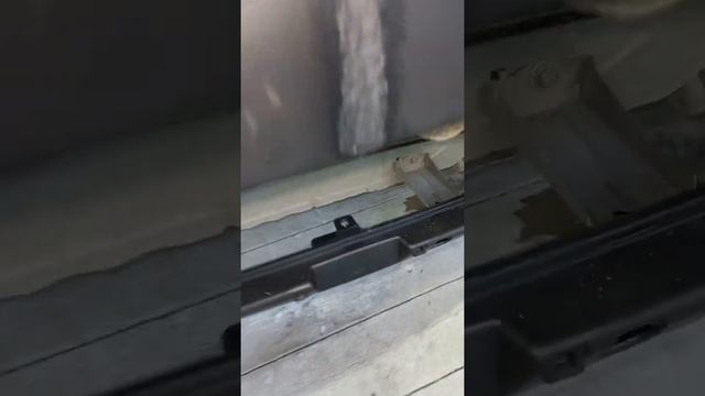 аутлендер,ставим китайский бампер,который не походит.