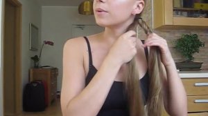 Как плести жгутик из волос