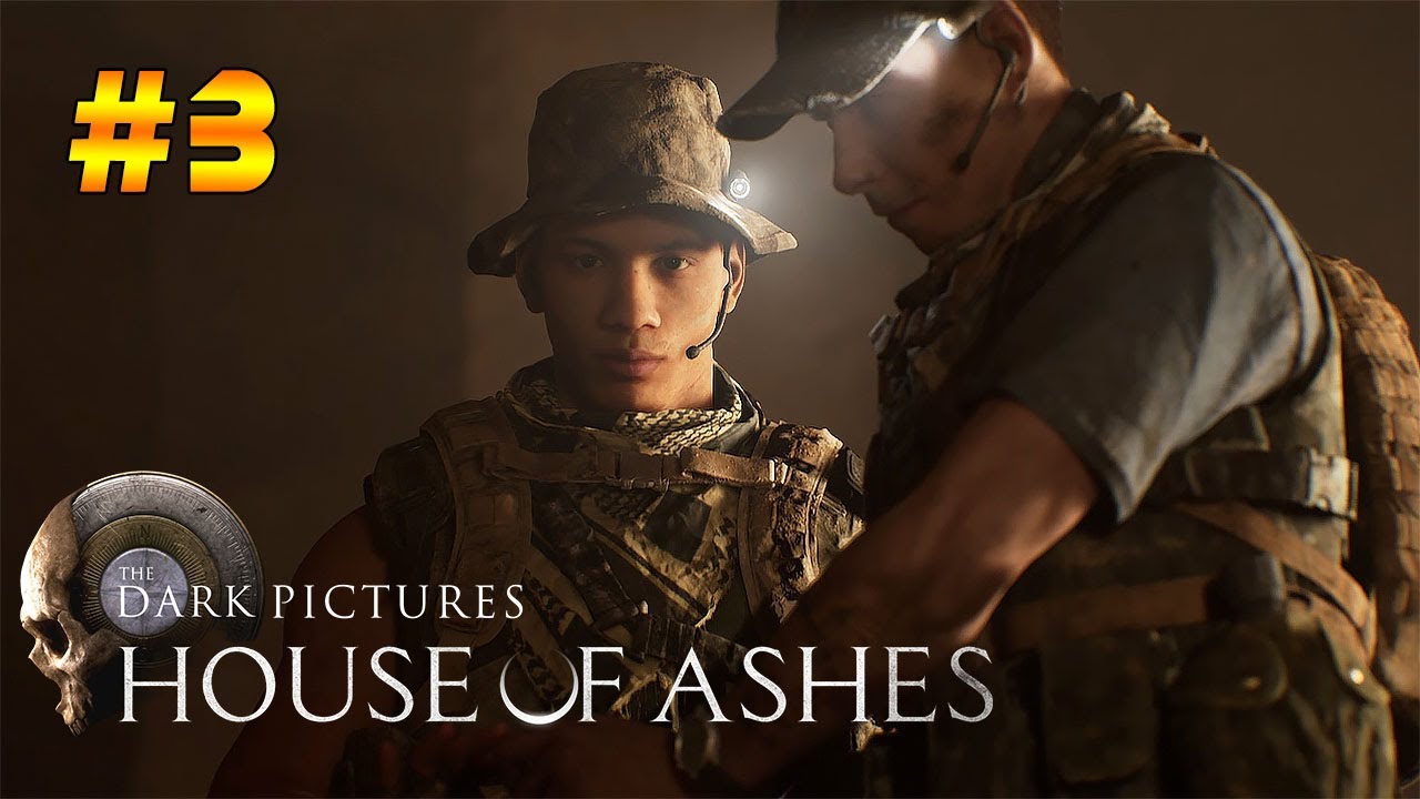 The Dark Pictures House of Ashes ➤ Прохождение #3 ➤ Потеря Рейчел / В Поиске Выхода - Gameplay
