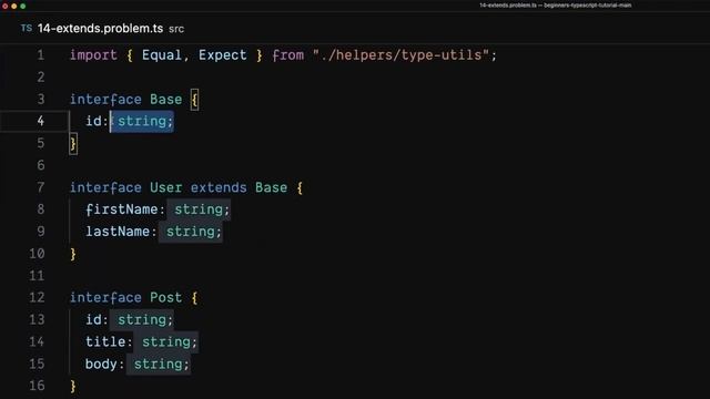 TypeScript Bangla Extending Interfaces