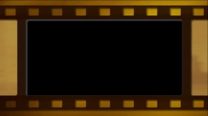 Футаж кадры кинопленки на черном  фоне