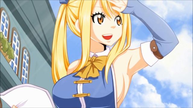 Люси сильнейший женский персонаж в Хвосте Феи смотреть онлайн