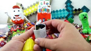 Minecraft surprise box and eggs , Игрушки майнкрафт