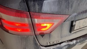 Проблемы в работе заднего фонаря Lada Vesta #ladavesta