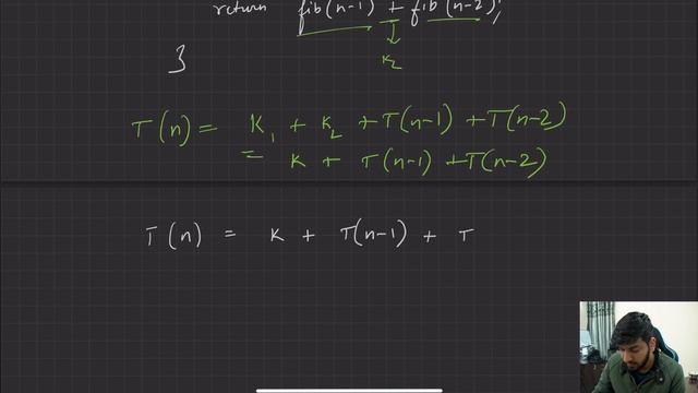 Lecture 41: Time & Space Complexity of Recursive Algorithms || C++ Placement Course