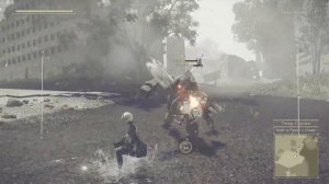 2B AND 9S VS EVE - Nier: Automata