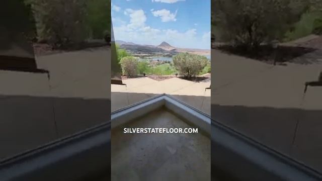 LAKE LAS VEGAS BEAUTY TRAVERTINE FLOOR POLISHING UPGRADE BY SILVER STATE FLOOR RESTORATION