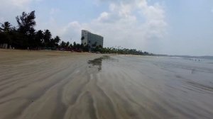 Weligama Beach, Silent Walking Tour Surf Bay, Beach Island, Weligama Town Sri Lanka.