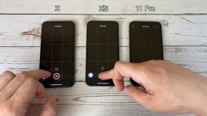 Подробное сравнение iPhone X, XS и 11 Pro