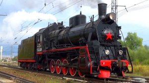 "Живой раритет из прошлого!" Паровоз Эр.774-38 на манёврах по станции Манихино 1