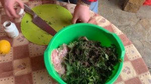 Шашлык из куриных бедер в соевом соусе. Вкусный маринад!