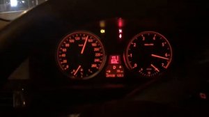 Бмв Е60 550i 4.8 разгон 100-200 полный сток!