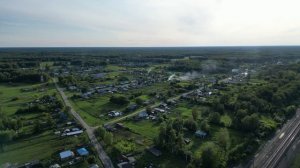Поселок Лесная Поляна Новосибирская область с квадрокоптера