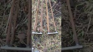 установка закладных под столбы.