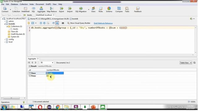MongoDB - $sum (aggregation) | Aggregation in MongoDB | MongoDB Tutorial for Beginners смотреть онлайн
