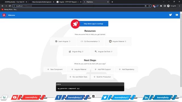 Angular - HTTP GET Request - Learn Infinity  #angular #angularforbeginners