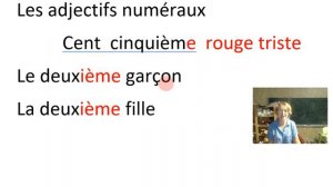 Порядковые числительные во французском языке.