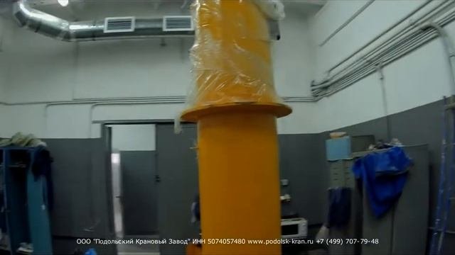 Производство и монтаж консольных кранов
