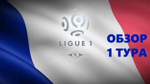 Чемпионат Франции. Лига 1. Итоги 1 тура. Результаты, таблица.