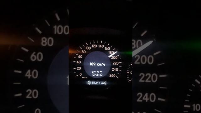 Acceleration Mercedes CLS 500 2007 разгон 0-250