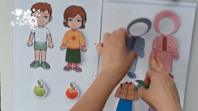 Развивающая книжка своими руками для детей 2-3 лет / DIY Пташечка [ 1-2 разворот ] смотреть онлайн