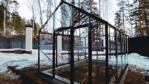 «ЛЕГЕНДА 3С 3Х4» КЛАССИЧЕСКАЯ ДВУХСКАТНАЯ ТЕПЛИЦА ИЗ СТЕКЛА ,