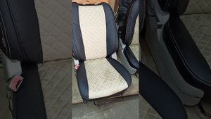 Установка автомобильных чехлов на Хендай. Installing covers on Hyundai!