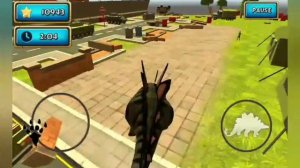 #2.СИМУЛЯТОР ДИНОЗАВРА.РАЗРУШАЕМ ГОРОД.Играем в DINOSAUR SIMULATOR:Dino World.