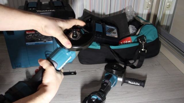 Сравнение аккумуляторных УШМ ("болгарок") Makita XAG06 и DGA504 смотреть онлайн