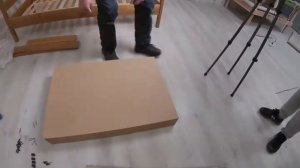 Видео сборки подкроватных ящиков от производителя MebelUp