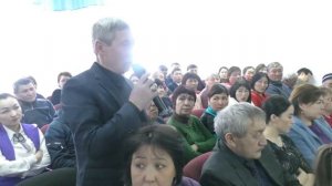 Экибастуз Новости Очередная отчетная встреча акима прошла в селе Саргамыс