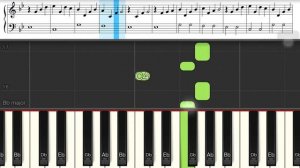 “I’m blue” - Eiffel 65 (Piano Tutorial Estilo Synthesia)
