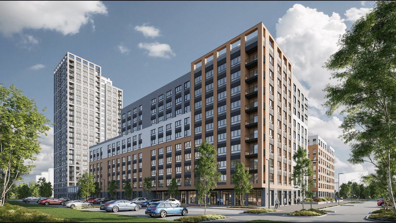 ЖК "Уездные кварталы" в Тюменской слободе. смотреть онлайн