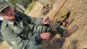 Саперный топор армии Вермахта немецкий времен Второй Мировой войны